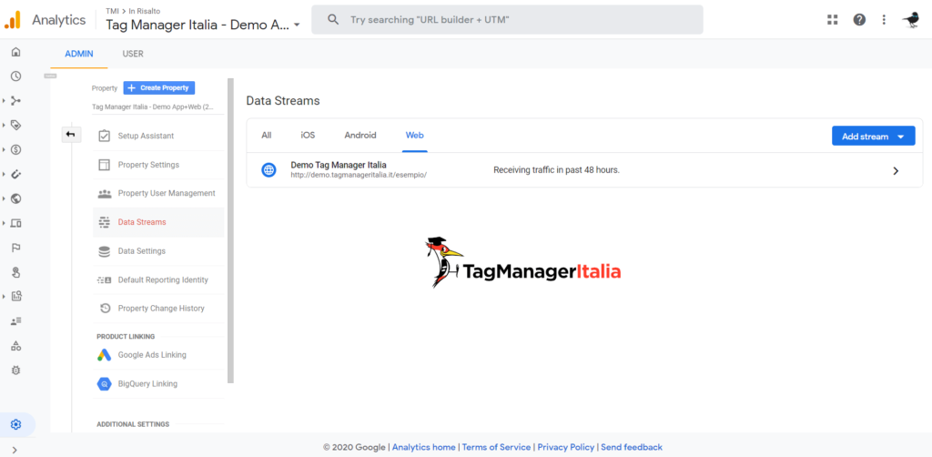 google analytics 4 - data stream google analytics 4 - data stream