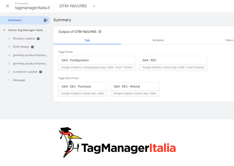 Debug Google Tag Manager nuova modalita Anteprima con Google Tag Assistant non attivo Debug Google Tag Manager nuova modalita Anteprima con Google Tag Assistant non attivo