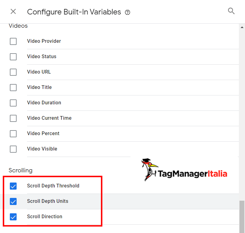 Configure Built-in variables to engage the user Configure Built-in variables to engage the user