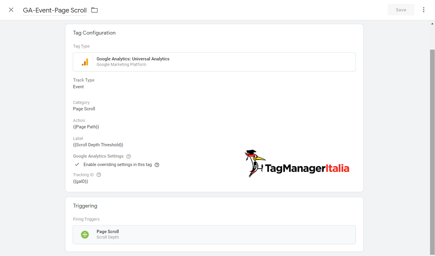GA Event Page Scroll GA Event Page Scroll
