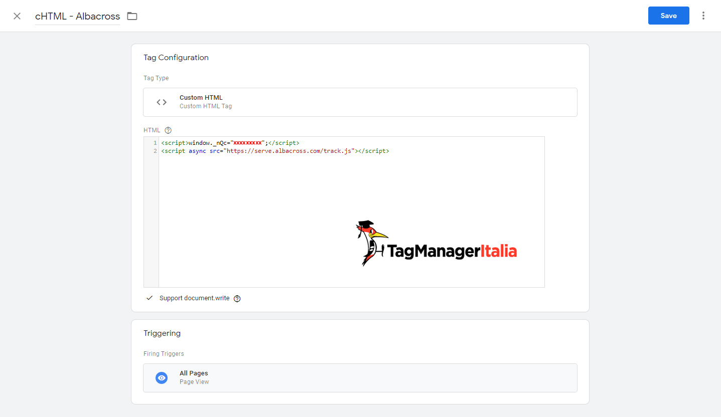 installare albacross con google tag manager installare albacross con google tag manager