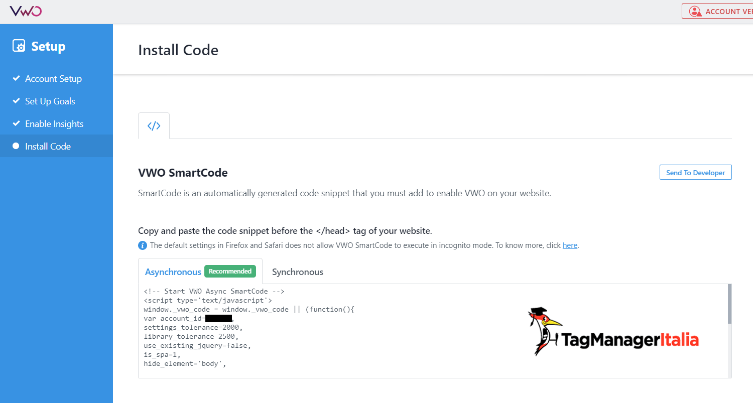 snipped code VWO snipped code VWO