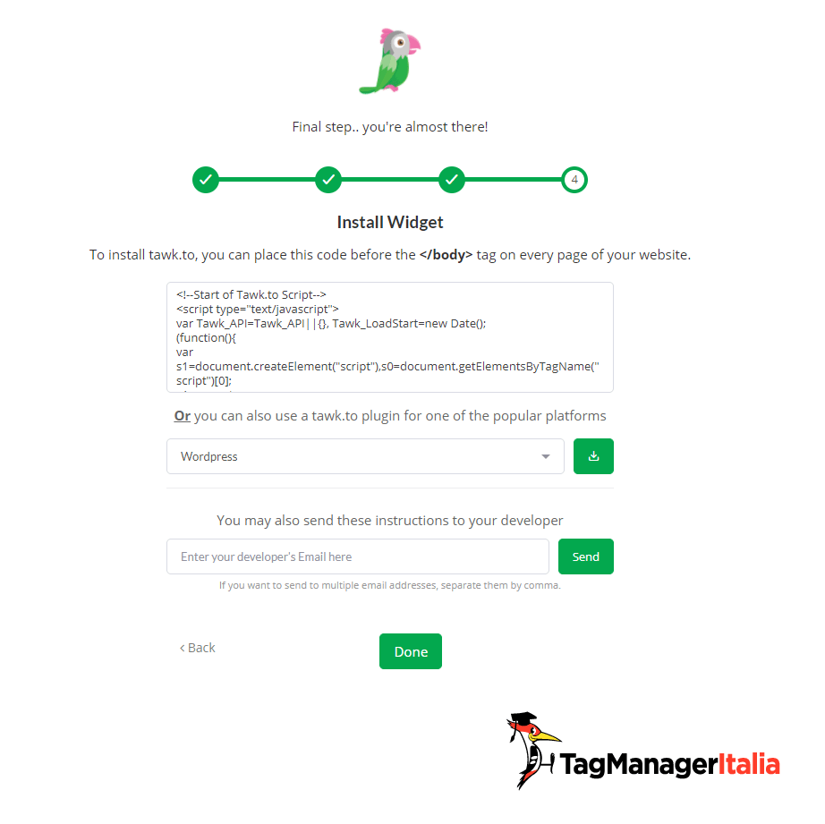 snippet live chat google tag manager snippet live chat google tag manager
