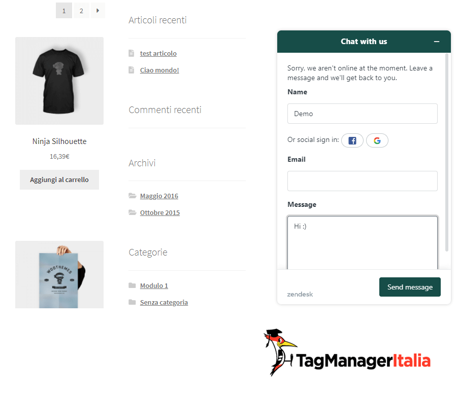 step 4 verifica zopim chat GTM step 4 verifica zopim chat GTM