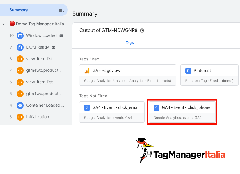 GA4 click phone tag not fired GA4 click phone tag not fired