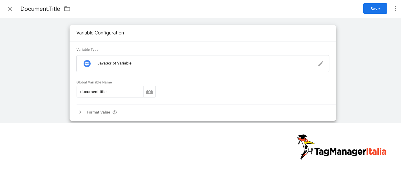 GA4 document.title variable GA4 document.title variable