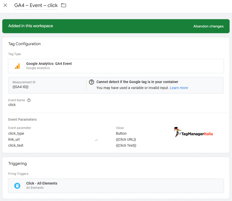 Creazione evento tracciamento Click bottoni con Google Tag Manager - Guida Tag Manager Italia Creazione evento tracciamento Click bottoni con Google Tag Manager - Guida Tag Manager Italia