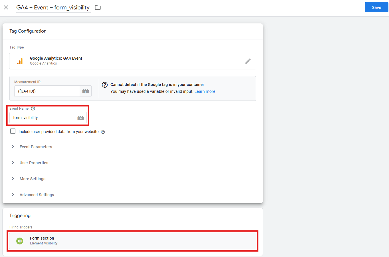 Implementazione evento visualizzazione form Google Tag Manager - Guida Tag Manager Italia Implementazione evento visualizzazione form Google Tag Manager - Guida Tag Manager Italia