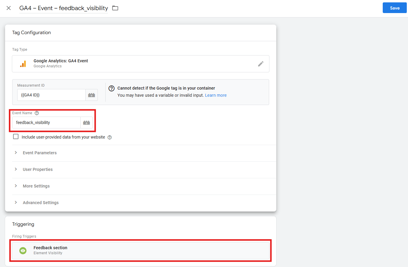 Implementazione evento visualizzazione testimonianze Google Tag Manager - Guida Tag Manager Italia Implementazione evento visualizzazione testimonianze Google Tag Manager - Guida Tag Manager Italia
