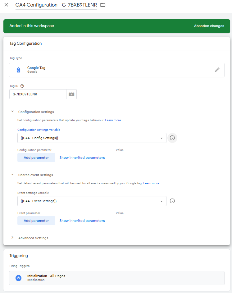Creazione Google Tag configurazione proprietà GA4 con Google Tag Manager Creazione Google Tag configurazione proprietà GA4 con Google Tag Manager