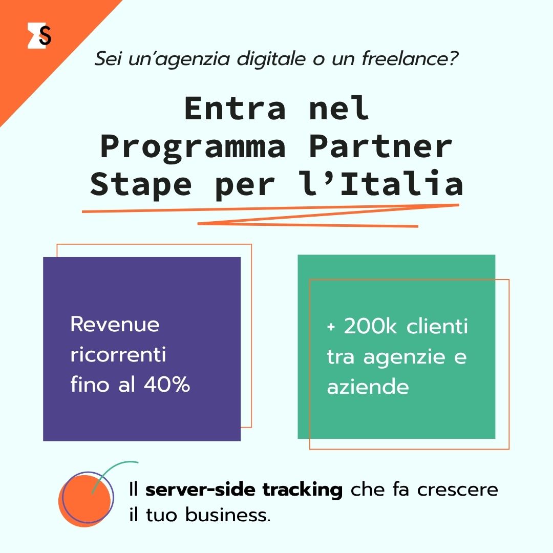 Trasforma il Server-Side tracking da soluzione tecnica a modello di business profittevole: entra nel partner program e ricevi fino al 40% di commissioni ricorrenti  vita